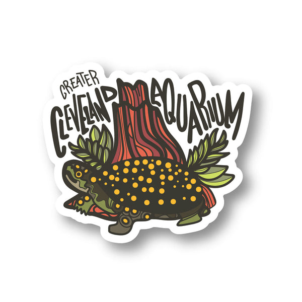 Greater Cleveland Aquarium Turtle Sticker