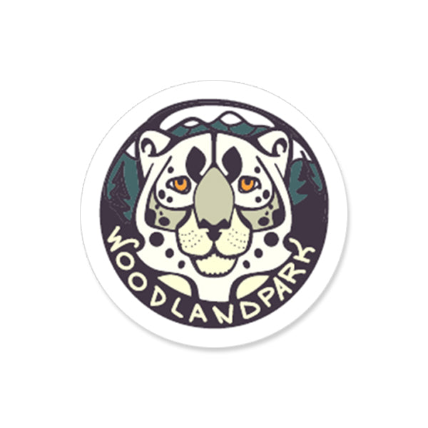 Woodland Park Zoo Snow Leopard Sticker