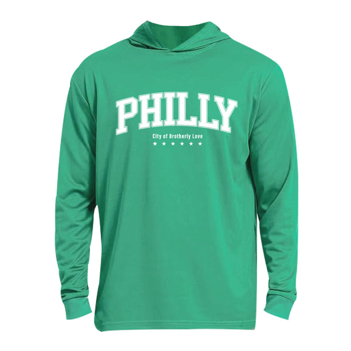 Philly Hooded Long Sleeve T-Shirt
