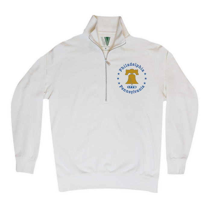 Philadelphia Liberty Bell 76 Quarter Zip Sweatshirt