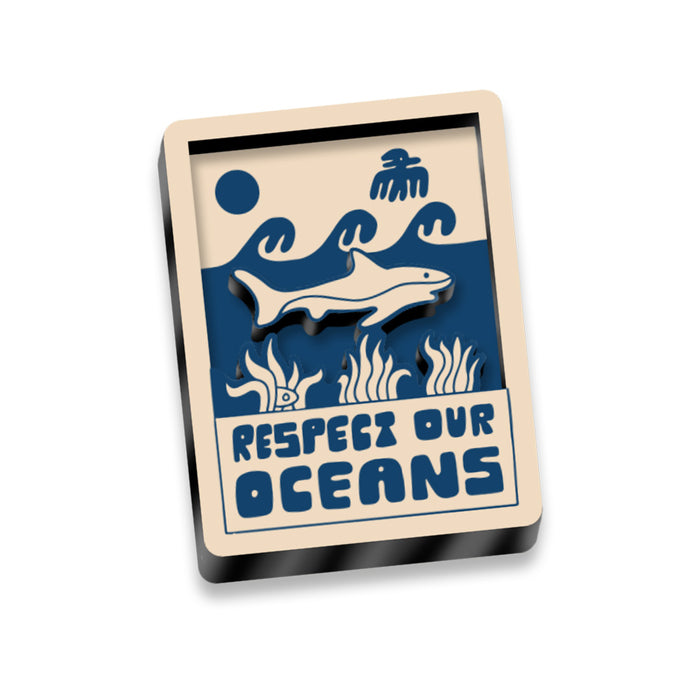 California Academy of Sciences Respect Our Oceans Magnet