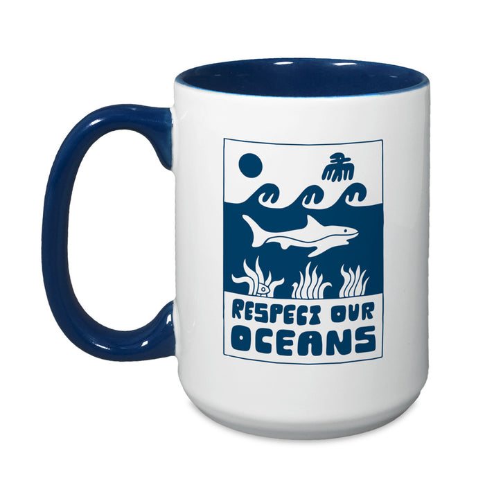 California Academy of Sciences Respect Our Oceans Mug