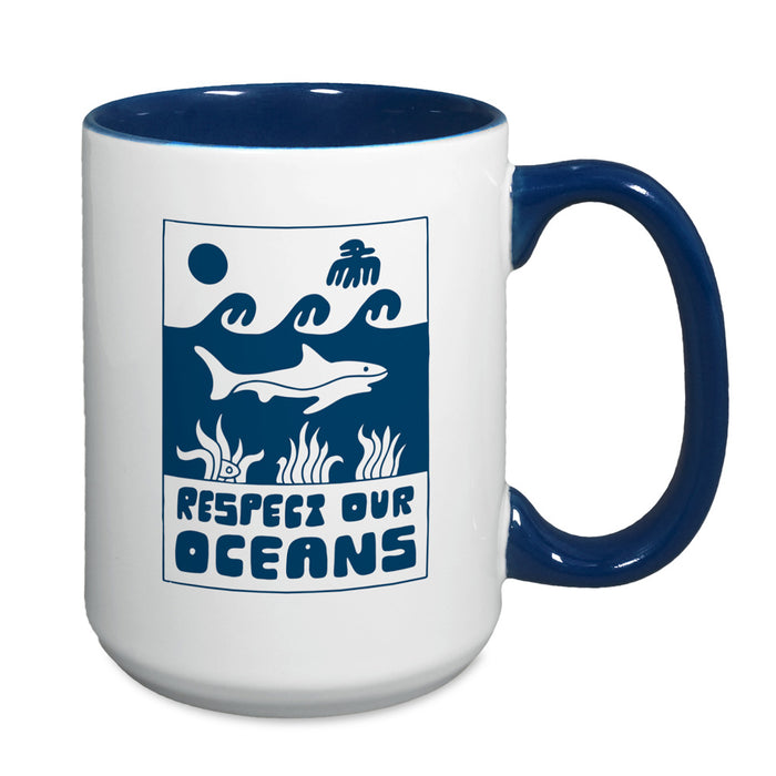California Academy of Sciences Respect Our Oceans Mug