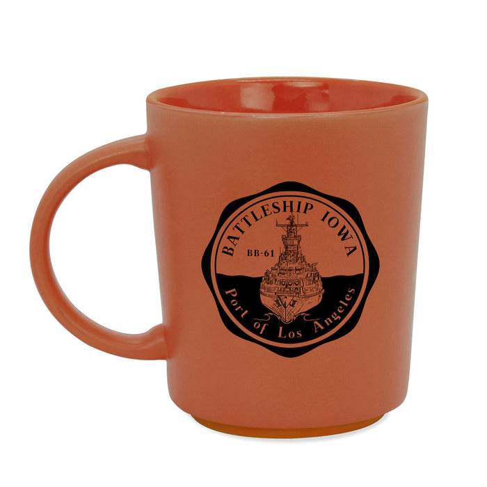 Battleship IOWA Port of Los Angeles Mug
