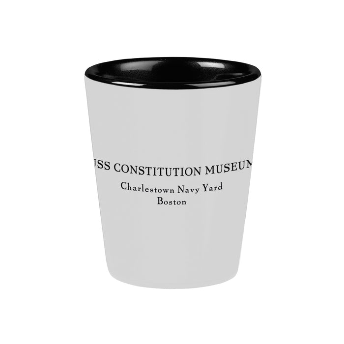USS Constitution Dart of Death Shot Glass