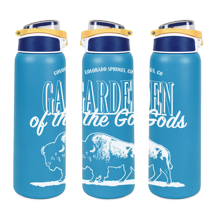 Garden of the Gods Bison Water Bottle