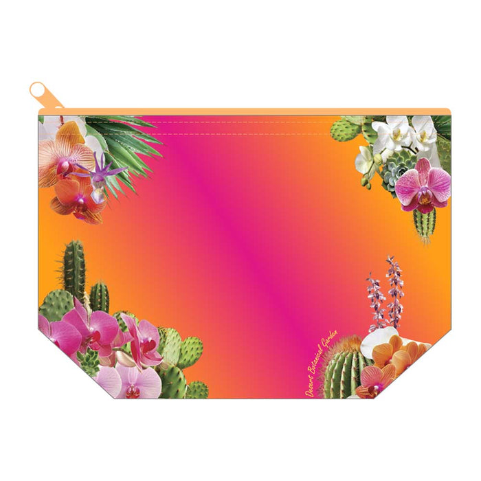 Desert Botanical Garden Orchid Cactus Pouch