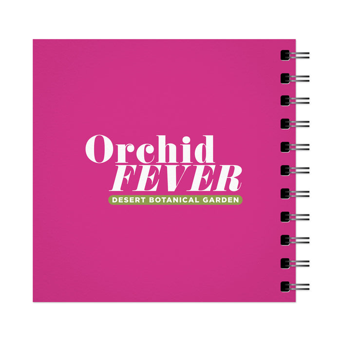 Desert Botanical Garden Orchid Spiral Notebook