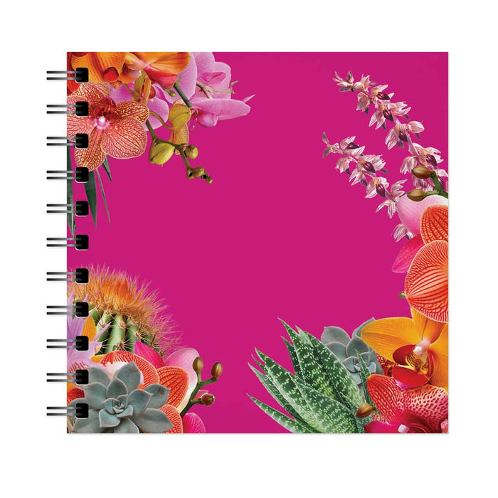 Desert Botanical Garden Orchid Spiral Notebook