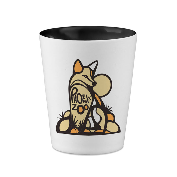 Phoenix Zoo Coyote Shot Glass