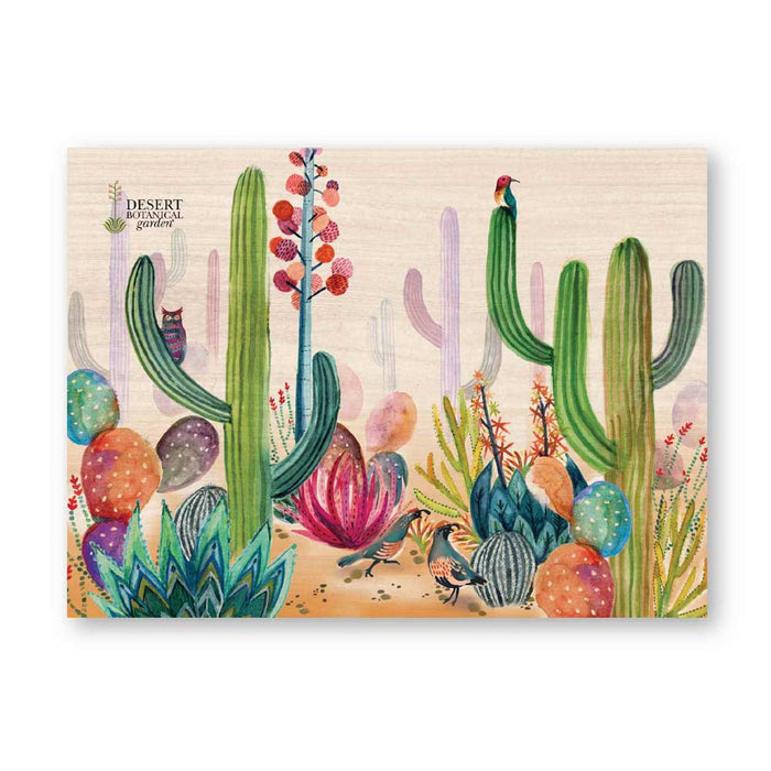 Desert Botanical Garden Watercolor Cactus Sticker