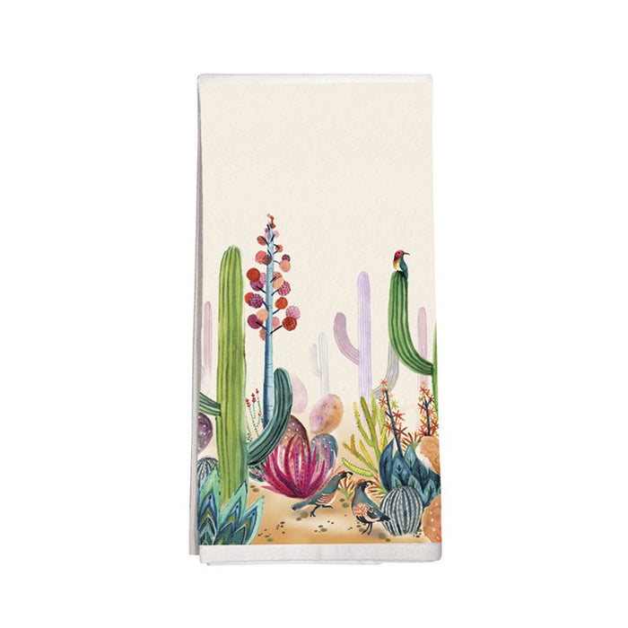 Desert Botanical Garden Cactus Towel