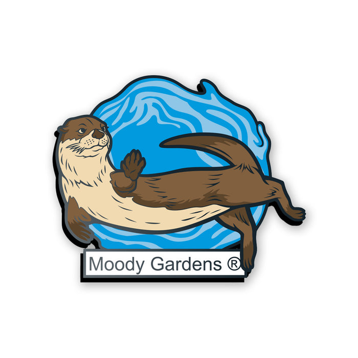 Moody Gardens River Otter Pin