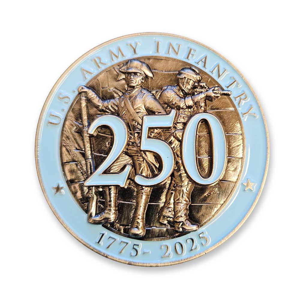 National Infantry Museum 250th Anniversary Coin — Muze Merch