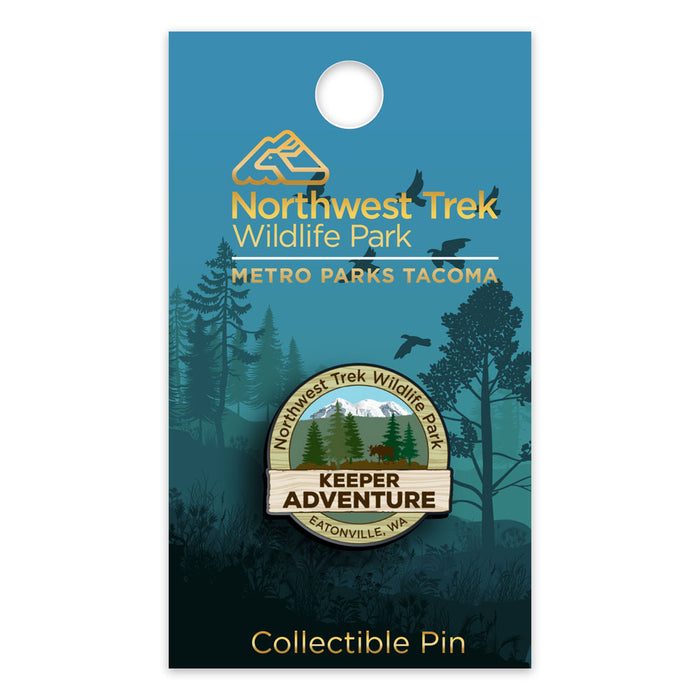 Northwest Trek Wildlife Park Collectible Keeper Pin