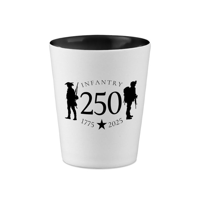 National Infantry Museum 250th Anniversary Shot Glass