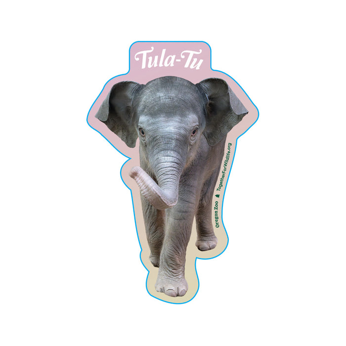 Oregon Zoo Tula Tu Sticker