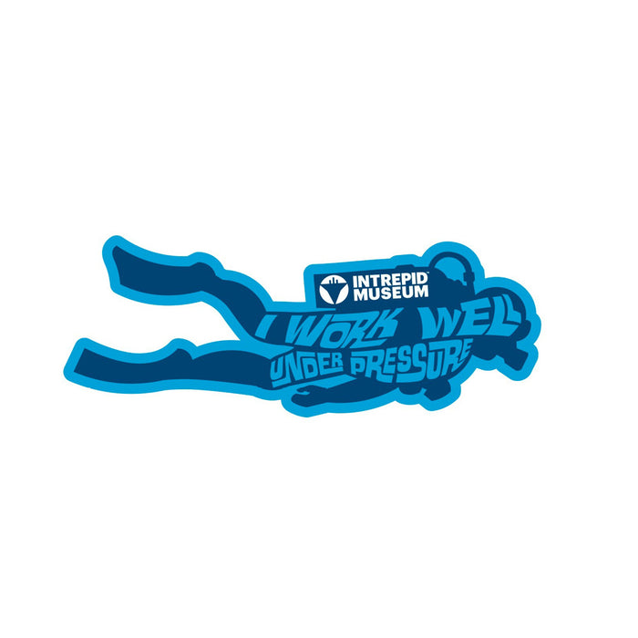 Intrepid Museum Diver Sticker