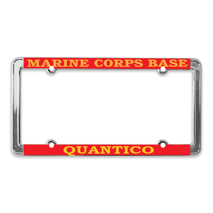 Marine Corps Base Quantico License Plate Frame