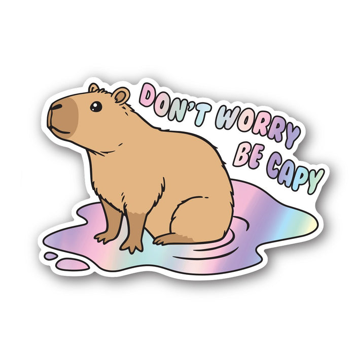 Brevard Zoo Capybara Sticker
