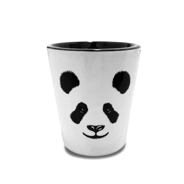 Zoo Atlanta Panda Face Shot Glass