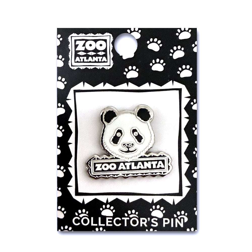 Zoo Atlanta Panda Face Pin — Muze Merch