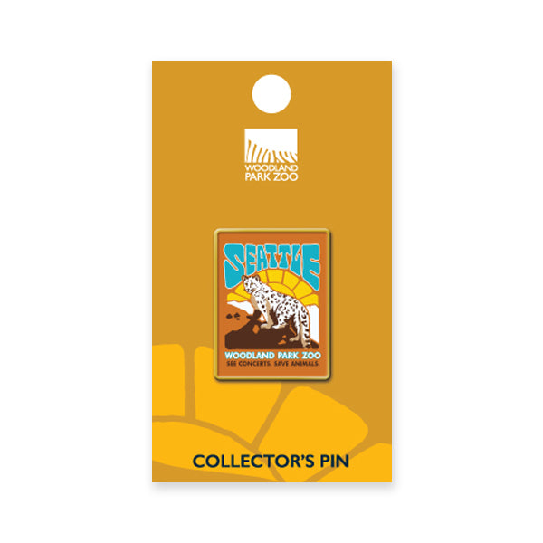 Woodland Park Zoo Snow Leopard Pin