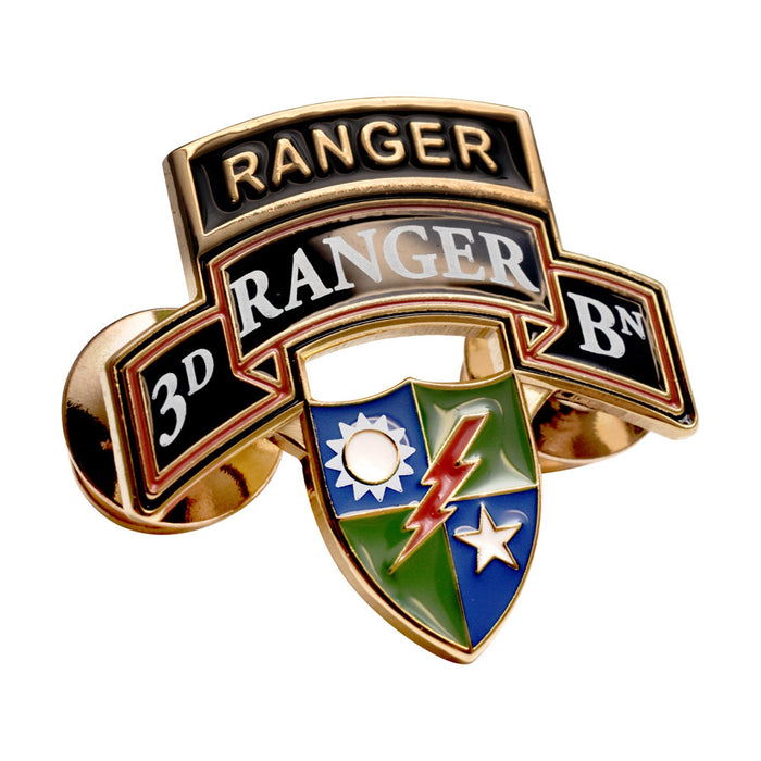 3rd Ranger Battalion Infantry Lapel Pin
