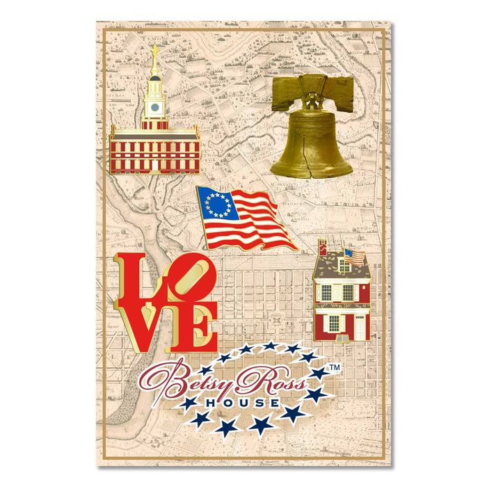 Betsy Ross House Pin Set