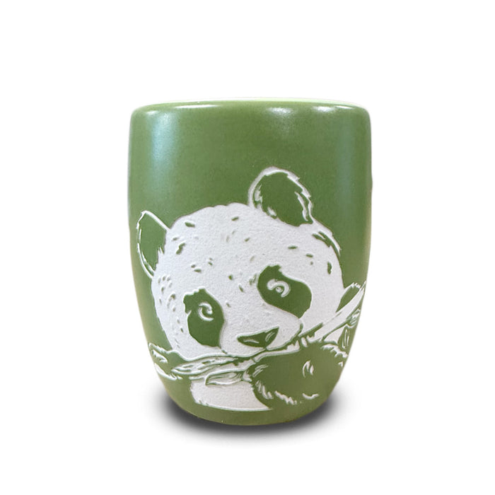 Zoo Atlanta Etched Panda Shot Glass