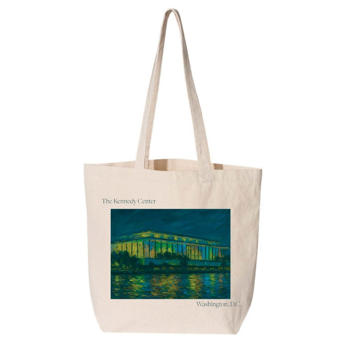 The Kennedy Center Painterly Building Tote