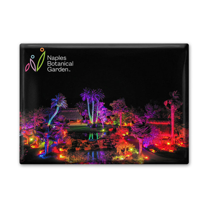 Naples Botanical Garden Glow Night Magnet
