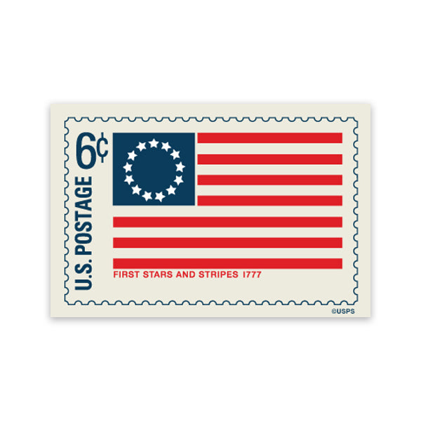 First Stars Flag Magnet