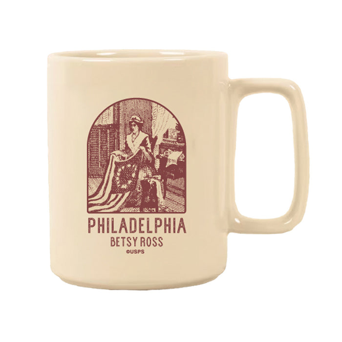 Betsy Ross House Stamp Series Mug