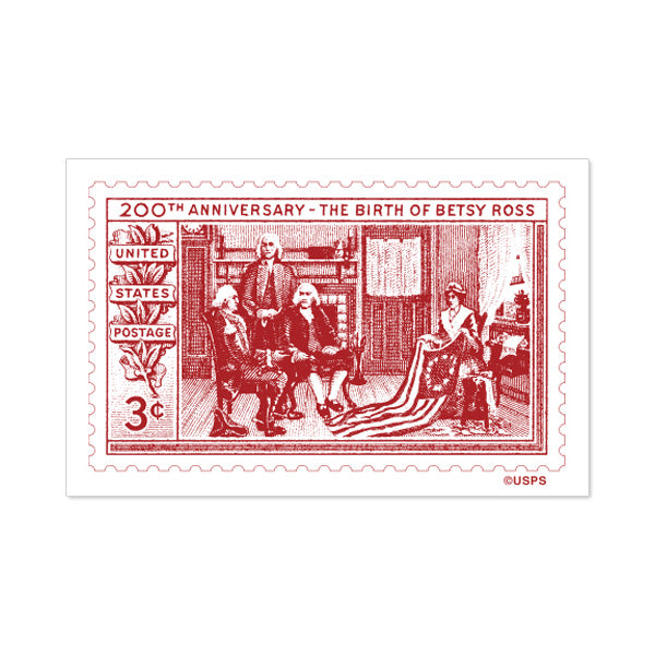 Betsy Ross House 200th Anniversary Sticker