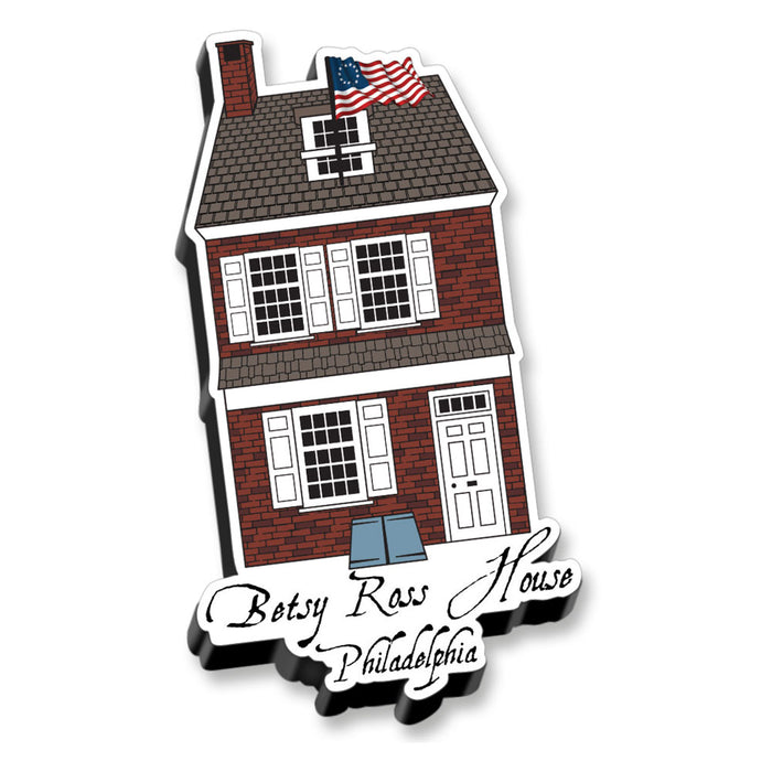 Betsy Ross House 2D Magnet