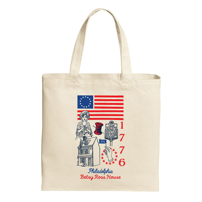Betsy Ross House Icons Tote