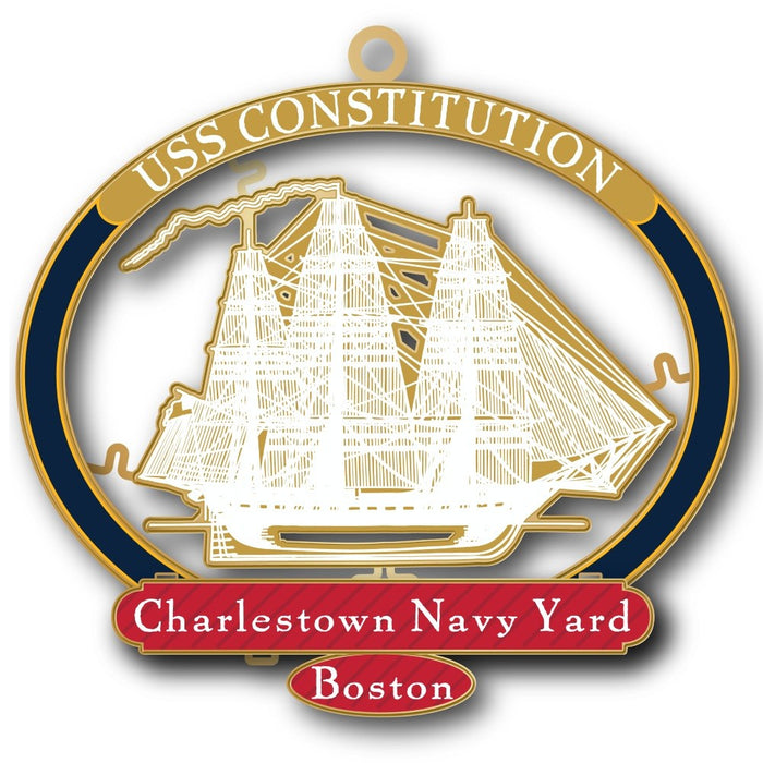 USS Constitution Ship Ornament