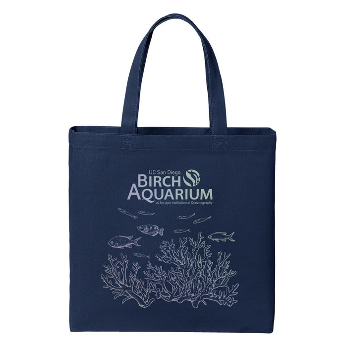 Birch Aquarium Living Sea Scene Tote