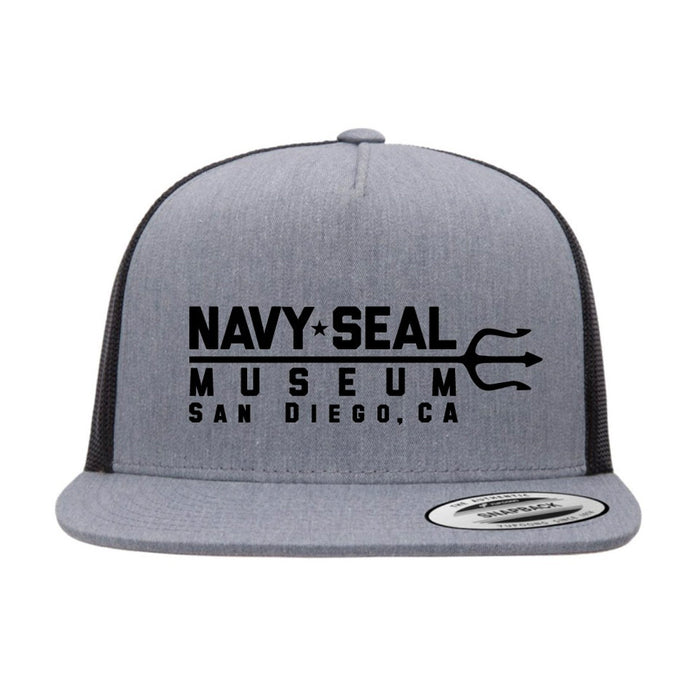 Navy SEAL Museum Flat Brim Logo Cap