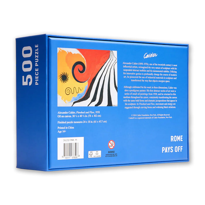 Alexander Calder, Pinwheel and Flow Puzzle