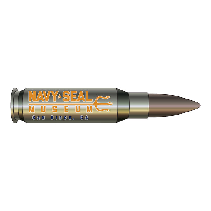 Navy SEAL Museum 3D Jumbo Bullet Magnet