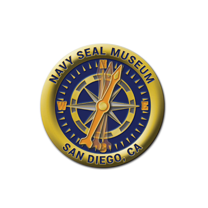 Navy SEAL Museum Compass Magnet