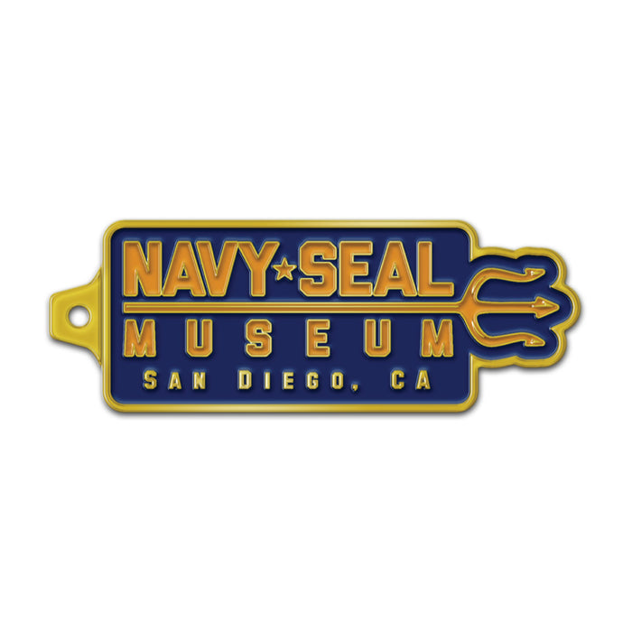 Navy SEAL Museum 2D Logo Keychain