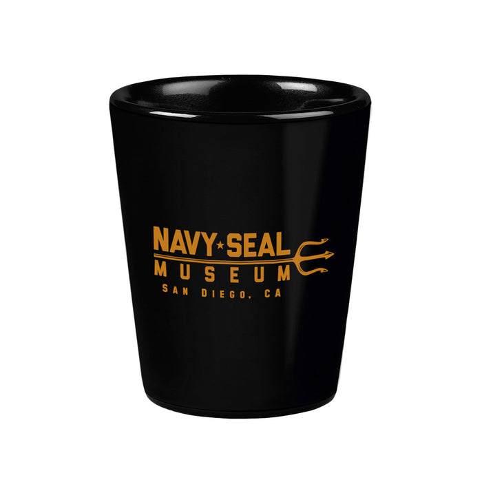 Navy SEAL Museum Logo Shot Glass