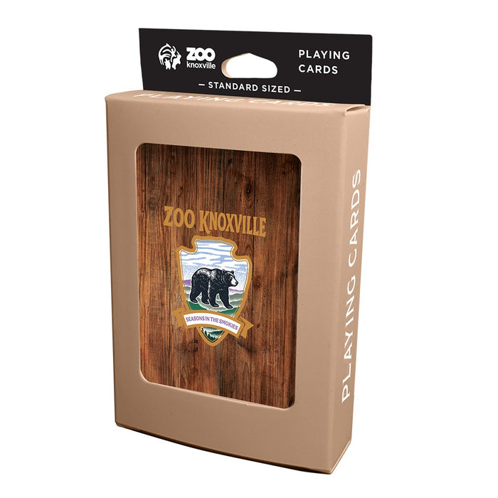 Zoo Knoxville Bear Patch Playing Cards
