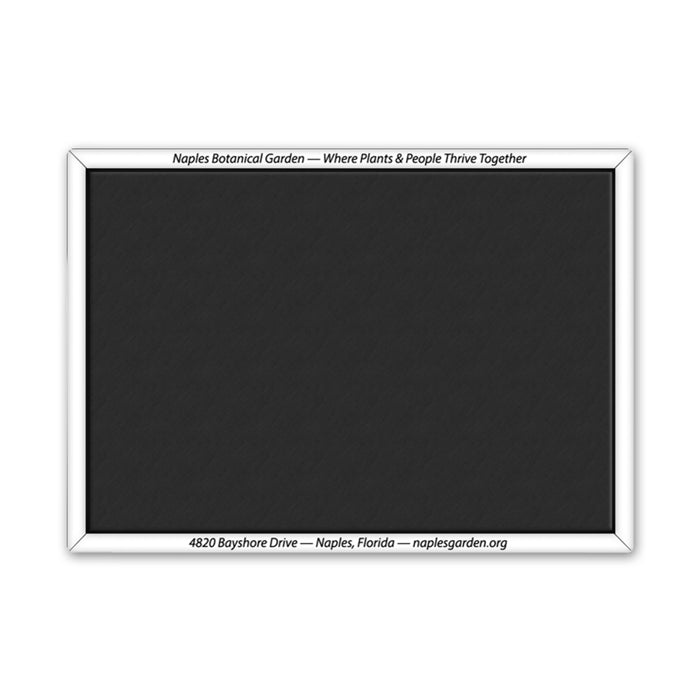 Naples Botanical Garden Water Lily Glow Night Magnet