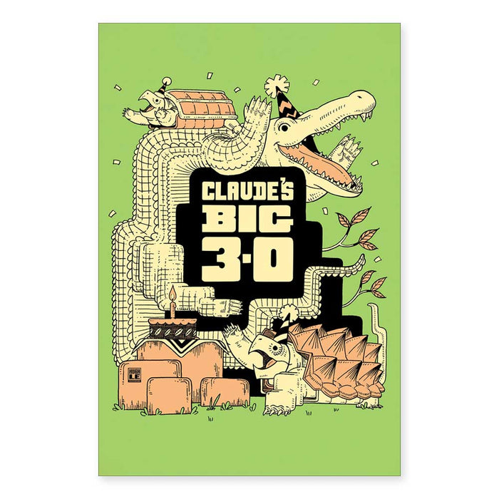 Claude's 30th Birthday Postcard Set