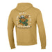 Introducing the Navy SEAL Museum Frogman Hooded Sweatshirt, showcasing a cartoon frog dressed in navy gear and holding a trident, with the slogan “So You Want to Be a Frogman.” This distinctive sweatshirt is available exclusively at the Navy SEAL Museum in San Diego, CA.