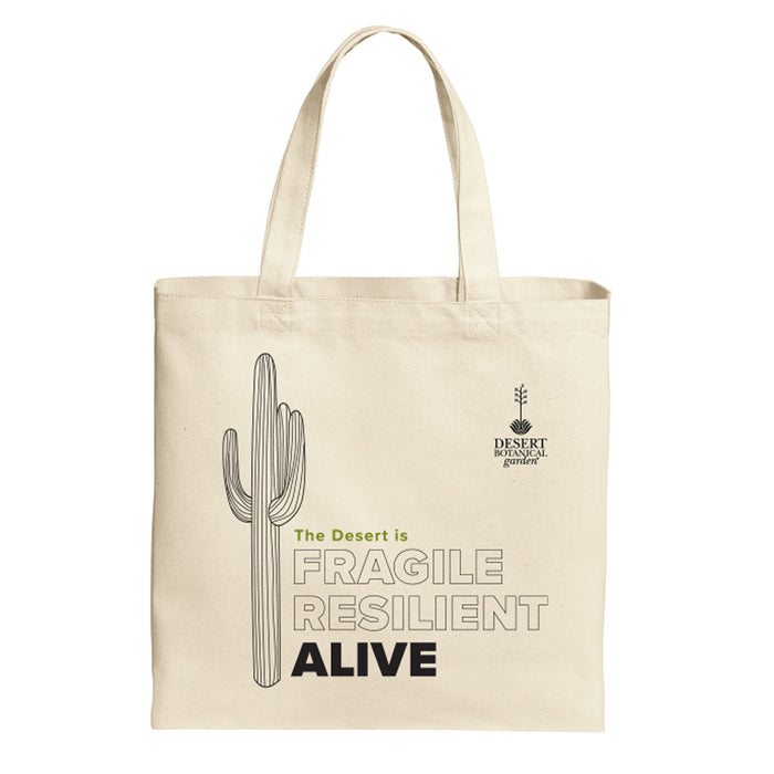 Desert Botanical Garden Cactus Tote
